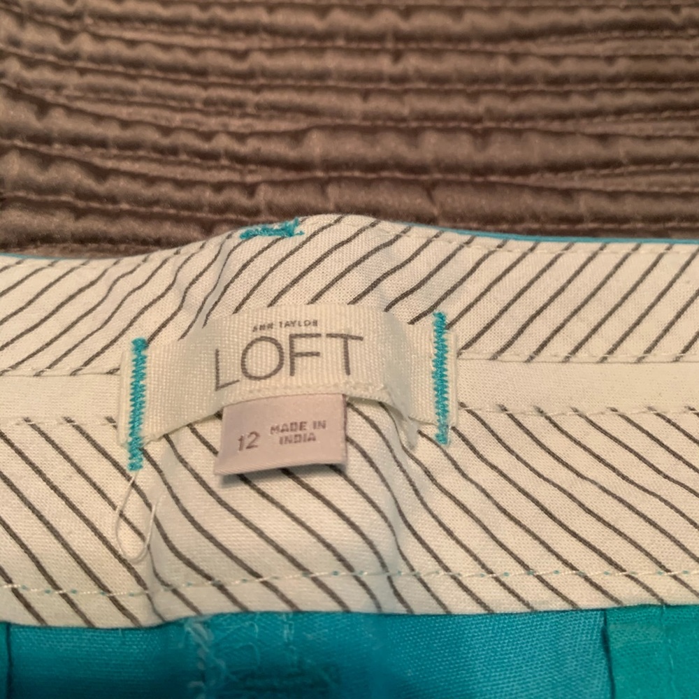 EUC 5” pale blue shorts from Loft - Picture 2 of 4